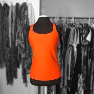 Xersion Orange Workout Razorback Tank